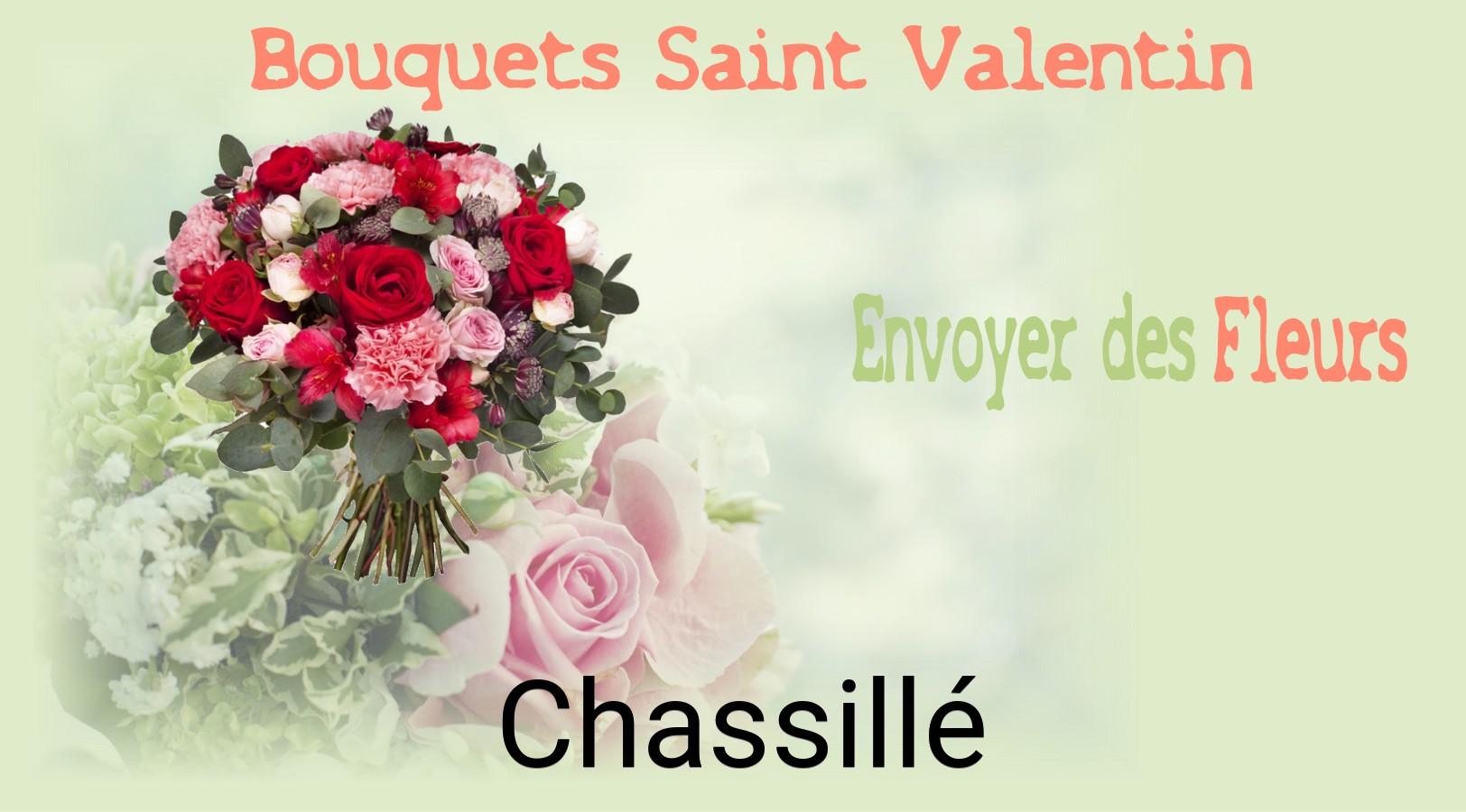 Roses de Saint-Valentin livrées à Chassillé
